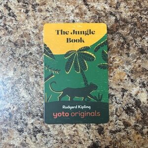 Yoto Originals Jungle Book Card - Green and Yellow